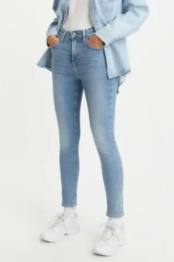 Best Levi's Broek 721 High Rise Skinny Black/Black