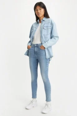 Best Levi's Broek 721 High Rise Skinny Black/Black