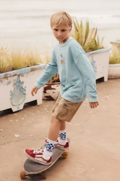 Sale Levi's Kids Short Lvb Traditional Ciel