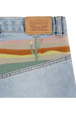 Discount Levi's Kids Short Lvg Mini Mom W Embroider