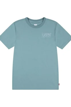 New Levi's Kids T-Shirt Lvb Sun Burst Bristol Blue