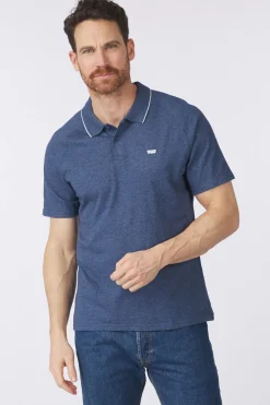 Outlet Levi's Polo Shoreline Tech Blues Performance Tipping