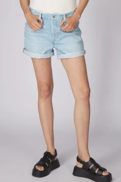 Hot Levi's Short 501 Rolled Short Snow White
