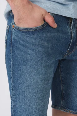 Outlet Levi's Short 405 Standard Med Indigo - Worn In Comeback Tour Shorts