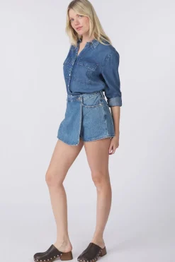 Short Light Indigo - Flat Finish-Levi's Best