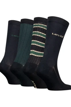 Sokken Levis Giftbox Reg Cut Stripe 4P-Levi's Online