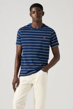 Hot Levi's T-Shirt Original Taper Stripe True In
