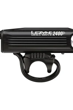 Clearance Lezyne Fietsverlichting Mega Drive 2400+ Front Satin Black