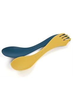 Clearance Light My Fire Bestek Spork Medium Bio 2-Pack dark yellow/blue