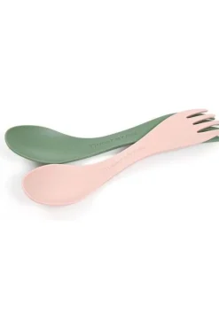 Fashion Light My Fire Bestek Spork Little 2-Pack mid green/light pink