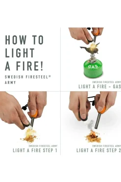 Outlet Light My Fire Vuur Firesteel Army orange