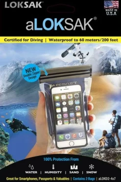 Waterdichte Zak 11,2 X 18,4cm-Loksak Outlet