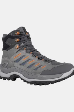 New LOWA Wandelschoenen Innovo Gore-Tex Mid Grey/Petrol