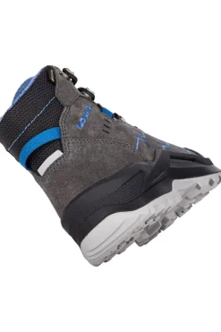 Discount LOWA Wandelschoenen Kody Evo Gore-Tex Mid Junior Anthracite/Blue