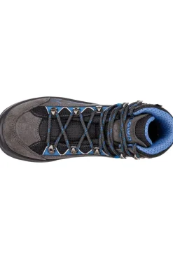Discount LOWA Wandelschoenen Kody Evo Gore-Tex Mid Junior Anthracite/Blue