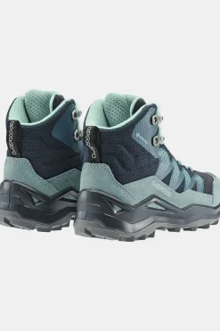 New LOWA Wandelschoenen Maddox Pro Gtx Mid Jr Navy/Smokeblue