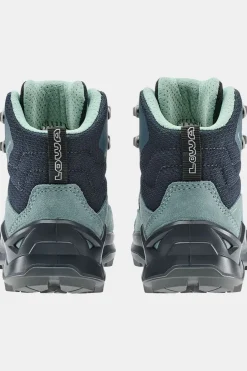 New LOWA Wandelschoenen Maddox Pro Gtx Mid Jr Navy/Smokeblue