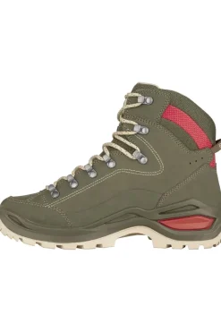 Hot LOWA Wandelschoenen Renegade Evo Gore-tex Mid Greygreen/Panna