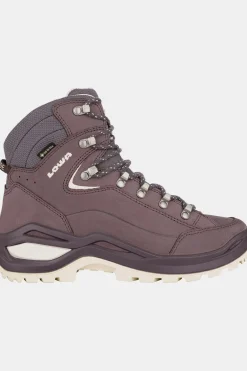 New LOWA Wandelschoenen Renegade Evo Gore-tex Mid Brown Rose/Panna