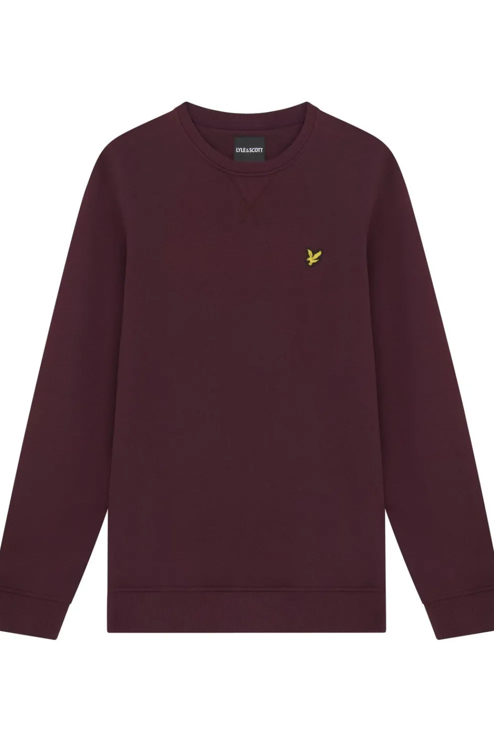 Online Lyle & Scott Crew Neck Burgundy