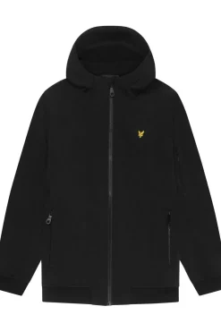 Online Lyle & Scott Jas Softshell Hooded Jet Black