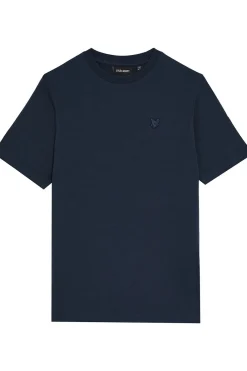 Hot Lyle & Scott T-Shirt Linen Dark Navy