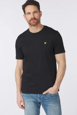 Clearance Lyle & Scott T-Shirt Scottish Hills Graphic Graphics Denim Shade Fresh