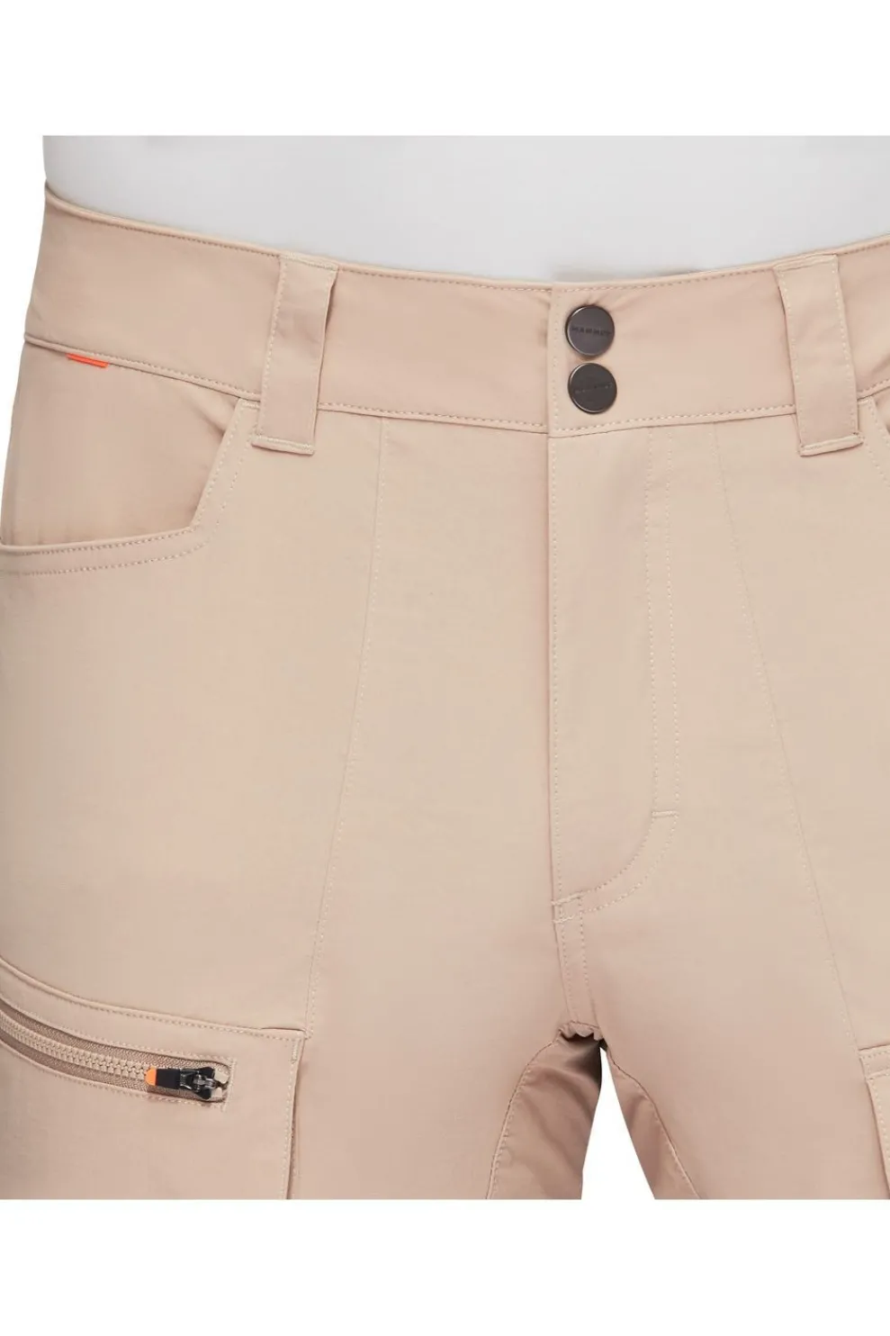 Best Mammut Broek Zinal Hybrid Pants Savannah-Dark Sand