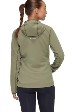 Discount Mammut Fleece Madris Light Ml Hooded Jacket mid khaki