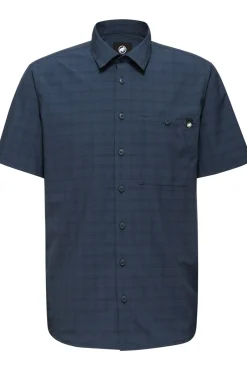 Hot Mammut Hemd Lenni Shirt Men Navy Blue/Black