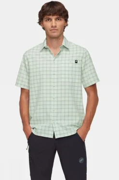 Hot Mammut Hemd Lenni Shirt Men Silver Sage-Strata