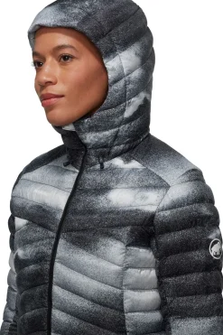 Outlet Mammut Jas Albula In Hooded Jacket Women Grain black/white