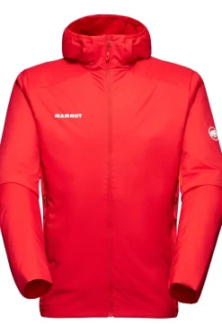 Clearance Mammut Jas Rime Light In Flex Hooded Jacket Men red