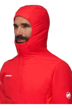 Clearance Mammut Jas Rime Light In Flex Hooded Jacket Men red