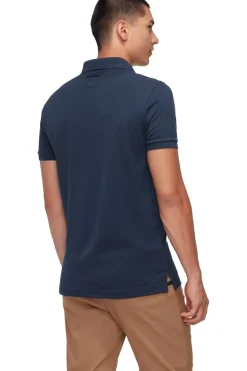 Clearance Mammut Polo Logo Polo Men Navy Blue