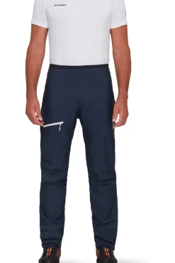 Best Mammut Regenbroek Eiger Speed Hs Pants Men Navy Blue