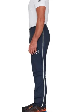 Best Mammut Regenbroek Eiger Speed Hs Pants Men Navy Blue