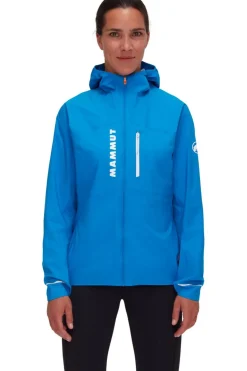 New Mammut Regenjas Aenergy Tr Hs Hooded Jacket Women mid blue