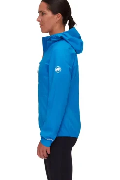 New Mammut Regenjas Aenergy Tr Hs Hooded Jacket Women mid blue
