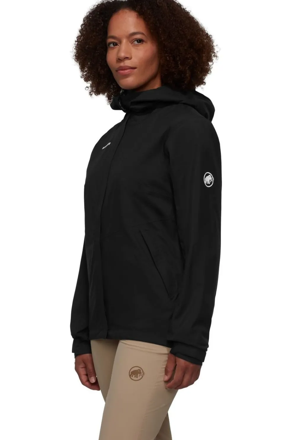 Clearance Mammut Regenjas Alto Hs Hooded Jacket Black