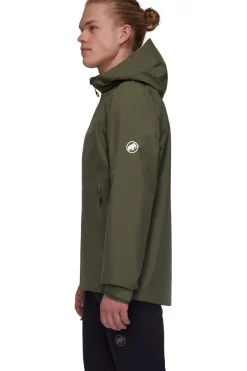 Best Mammut Regenjas Alto Light Hs Hooded Jacket Men dark khaki