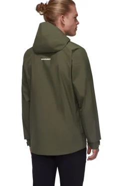 Best Mammut Regenjas Alto Light Hs Hooded Jacket Men dark khaki