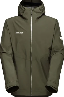 Best Mammut Regenjas Alto Light Hs Hooded Jacket Men dark khaki