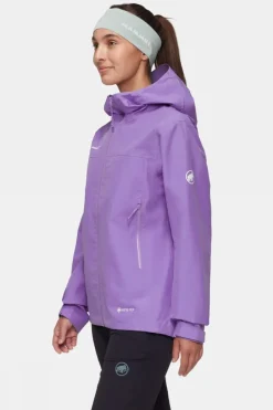 Online Mammut Regenjas Crater Light Hs Hooded Jacket Lavandin