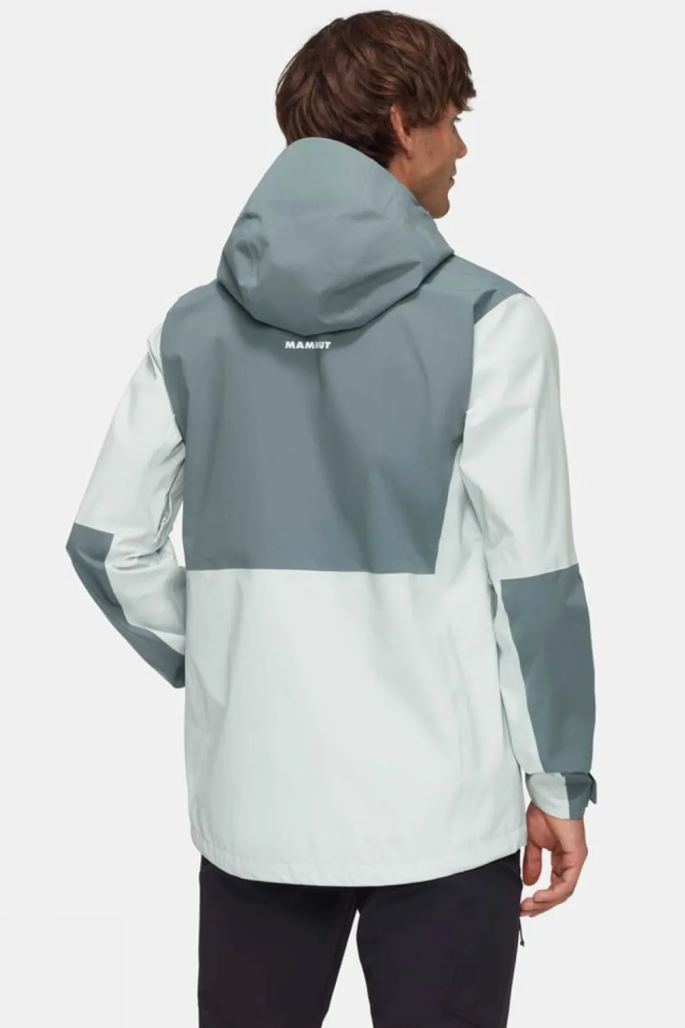 Outlet Mammut Regenjas Linard Guide 3L Silver Sage-Strata