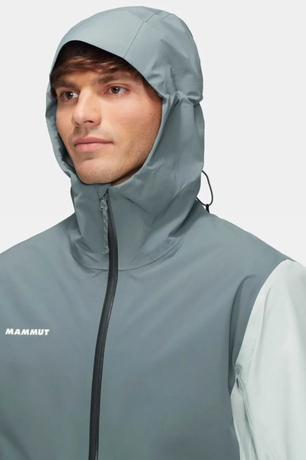 Outlet Mammut Regenjas Linard Guide 3L Silver Sage-Strata