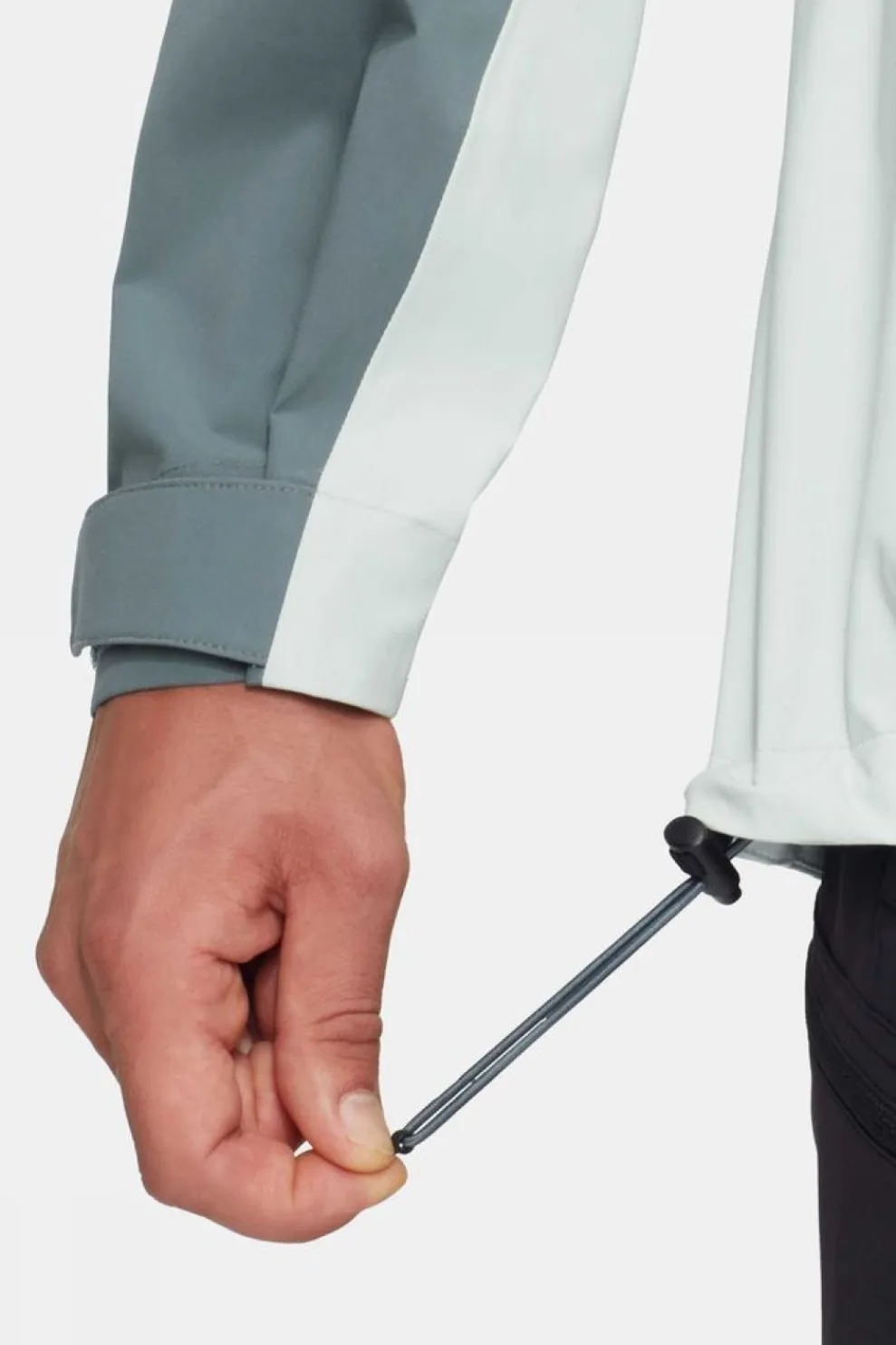 Outlet Mammut Regenjas Linard Guide 3L Silver Sage-Strata