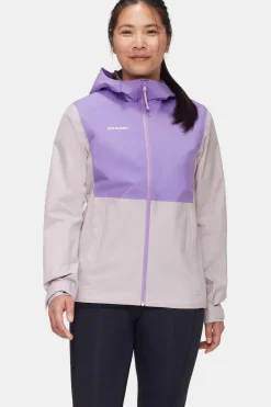 Best Mammut Regenjas Linard Light Hs Hooded Jacket Alpine Calamint-Lavandin