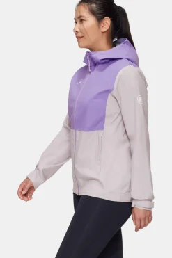 Best Mammut Regenjas Linard Light Hs Hooded Jacket Alpine Calamint-Lavandin