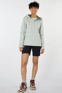 Online Mammut Regenjas Linard Light Hs Hooded Jacket Silver Sage